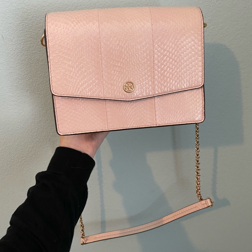 Tory Burch Snakeskin purse